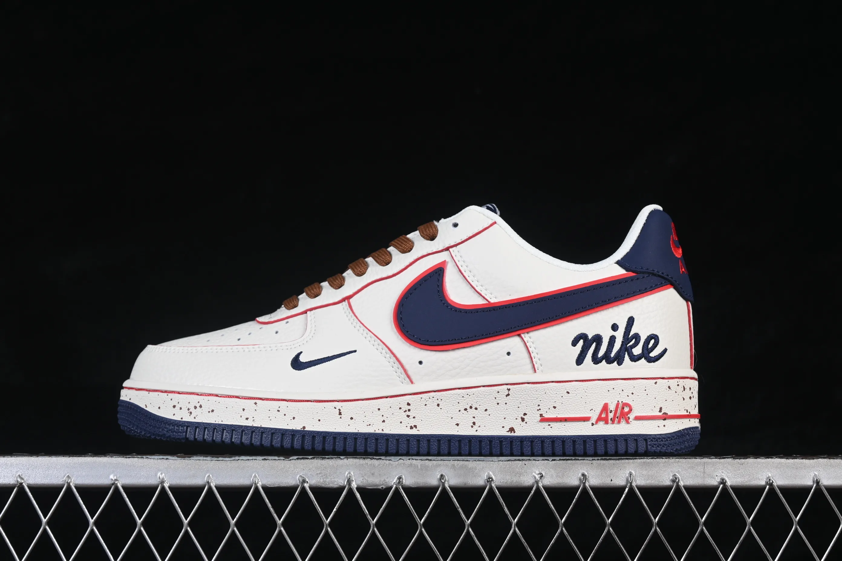 All Categories Nk Air Force 1 Air Force Series Nk Air Force 1 Low Air Force Low Nike Air Force 1'07 Low Milk White Blue Red Spot Air Force One Low Casual Sneakers NH0601-545